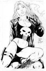 Rating: Questionable Score: 0 Tags: 1girls breasts cleavage ed_benes ed_benes_studio female female_only fred_benes inked large_breasts mariah_benes marvel marvel_comics monochrome panties punisher_(lynn_michaels) punisher_(marvel_comics) rule34 solo straight_hair underwear User: bunchy7s