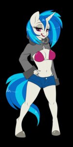 Rating: Questionable Score: 0 Tags: 1:2 2013 anthro anthrofied biped blue_hair bottomwear bra breasts cleavage clothed clothing e621 equid equine female friendship_is_magic fur hair hasbro hi_res hooves horn licking looking_at_viewer mammal milk-jug my_little_pony mythological_creature mythological_equine mythology navel red_eyes shirt short_hair shorts skimpy smile solo standing tongue tongue_out topwear underwear unicorn vinyl_scratch_(mlp) white_body white_fur User: bunchy7s