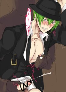 Rating: Explicit Score: 0 Tags: aya_(min412) blazblue blush cum endured_face forced green_hair handjob hat hazama jacket male molestation necktie nipple_tweak open_clothes open_shirt penis rule34 tie train yaoi yellow_eyes User: bunchy7s