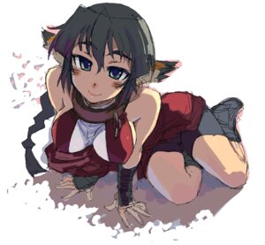 Rating: Questionable Score: 0 Tags: aliasing animal_humanoid breasts canid canid_humanoid canine canine_humanoid canis clothed clothing collar digital_media_(artwork) dog_humanoid domestic_dog e621 female footwear gloves handwear humanoid karura_(utawarerumono) kusanagi_tonbo looking_at_viewer mammal mammal_humanoid mammer nipple_outline purple_eyes purple_sclera smile solo tailless utawarerumono User: bunchy7s