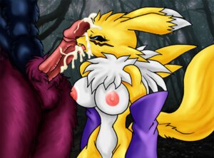 Rating: Explicit Score: 0 Tags: anthro breasts canine color digimon digimon_(species) exposed_breasts female fox fur furry furry_breasts interspecies male mephistomon monster_boy renamon rule34 User: bunchy7s