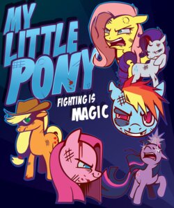 Rating: Safe Score: 0 Tags: 2011 applejack_(mlp) blonde_hair blood blue_body blue_fur bodily_fluids bruised bruised_eye clothing cowboy_hat cutie_mark e621 earth_pony english_text equid equine female feral fluttershy_(mlp) friendship_is_magic fur group hair hasbro hat headgear headwear hi_res horn horse killedbyunicorns looking_at_viewer mammal multicolored_hair my_little_pony mythological_creature mythological_equine mythology open_mouth pink_hair pinkamena_(mlp) pinkie_pie_(mlp) pony purple_body purple_fur purple_hair quadruped rainbow_dash_(mlp) rainbow_hair rarity_(mlp) smile tail text twilight_sparkle_(mlp) two_tone_hair unicorn User: bunchy7s