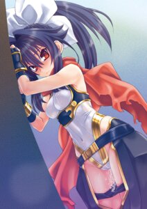 Rating: Explicit Score: 0 Tags: belt blue_hair blush bow breasts chaps cloak clothing cum cum_drip cum_in_pussy cum_on_body cum_on_lower_body cum_wearing cumdrip erect_nipples female fingerless_gloves gloves hair_ribbon hikabe_sakuho hs leotard long_hair navel nipples pants_down ponytail pussy red_eyes ribbon rule34 scarf shinrabanshou shorts shorts_pull tied_hair yuuyami_no_mikazuki User: bunchy7s