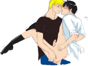 Rating: Explicit Score: 0 Tags: 2boys artist_request fullmetal_alchemist gay human jean_havoc male male/male male_only multiple_males roy_mustang rule34 tagme yaoi User: bunchy7s