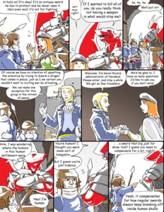 Rating: Safe Score: 0 Tags: anthro armor balbaros_(reiger) comic damsel_(reiger) dialogue dragon e621 english_text female group horn human male mammal melee_weapon membrane_(anatomy) membranous_wings mythological_creature mythological_scalie mythology polearm reiger scalie spear sword text weapon wings User: bunchy7s