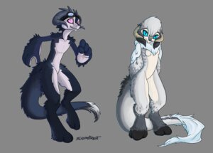 Rating: Safe Score: 0 Tags: anthro blue_eyes breasts chest_tuft claws conditional_dnp dragon duo e621 eyewear feathered_wings feathers feet female fenra fluffy full-length_portrait fur goggles head_tuft hindpaw horn lexi_(sefeiren) male mythological_creature mythological_scalie mythology non-mammal_breasts northern_ice_fenra nude paws pink_eyes portrait scalie sefeiren sexual_dimorphism shy smile tail tail_tuft tanner_(sefeiren) tuft wings User: bunchy7s