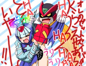 Rating: Explicit Score: 0 Tags: cyber_elf_x male mega_man mega_man_zero multiple_males rule34 tagme yaoi zero_(mega_man) User: bunchy7s