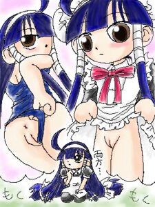 Rating: Explicit Score: 0 Tags: apron black_hair blush bottomless brown_eyes female flat_chest hair_over_one_eye hair_ribbon hairband long_hair lowres lucu_lucu lucuha pussy rule34 swimsuit thighhighs User: bunchy7s Rating: Explicit Score: 0 Tags: apron black_hair blush bottomless brown_eyes female flat_chest hair_over_one_eye hair_ribbon hairband long_hair lowres lucu_lucu lucuha pussy rule34 swimsuit thighhighs User: bunchy7s