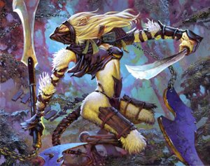 Rating: Safe Score: 0 Tags: clothed clothing e621 female hasbro ink-eyes magic:_the_gathering mammal mask melee_weapon naginata nezumi_(magic:_the_gathering) ninja official_art polearm rodent ron_spears skimpy solo sword tail warrior weapon wizards_of_the_coast User: bunchy7s