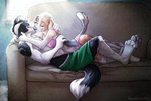 Rating: Safe Score: 0 Tags: 2012 anthro biceps black_body black_fur border_collie bottomwear bra canid canine canis chest_tuft clothed clothing collie cuddling dipstick_tail domestic_dog duo e621 eyes_closed female fur furniture herding_dog hug kissing lily_(littlew0lf) lying male male/female mammal markings muscular on_back panties pastoral_dog pecs reoisready romantic romantic_couple sheepdog shorts skimpy smile sofa tail tail_markings topless tuft underwear white_body white_fur zeek_flynn User: bunchy7s Rating: Safe Score: 0 Tags: 2012 anthro biceps black_body black_fur border_collie bottomwear bra canid canine canis chest_tuft clothed clothing collie cuddling dipstick_tail domestic_dog duo e621 eyes_closed female fur furniture herding_dog hug kissing lily_(littlew0lf) lying male male/female mammal markings muscular on_back panties pastoral_dog pecs reoisready romantic romantic_couple sheepdog shorts skimpy smile sofa tail tail_markings topless tuft underwear white_body white_fur zeek_flynn User: bunchy7s