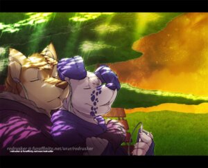 Rating: Safe Score: 0 Tags: 2012 anthro blue_body blue_fur brown_body brown_fur canid canine canis clothing cuddling dalmatian detailed_background digital_media_(artwork) domestic_dog duo e621 electronics eyes_closed fur hoodie husky kyle_(redrusker) listening_to_music male mammal nordic_sled_dog outside portable_music_player redrusker romantic romantic_ambiance romantic_couple sea_salt slice_of_life spitz text topwear url User: bunchy7s