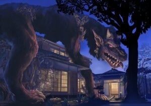 Rating: Safe Score: 0 Tags: ambiguous_gender bone building canid canine destroy destruction e621 feral horn japan macro mammal monster skull solo wakayasu_(pixiv) User: bunchy7s