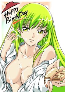 Rating: Explicit Score: 0 Tags: c.c. cheese code_geass female food green_hair long_hair nipples open_clothes open_shirt pizza pizza_hut product_placement rule34 sexually_suggestive shirt what yellow_eyes User: bunchy7s