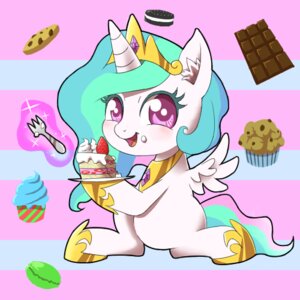 Rating: Safe Score: 0 Tags: 1:1 30clock cake candy chibi chocolate cookie crown cupcake cutlery dessert e621 equid equine feathered_wings feathers female feral food fork friendship_is_magic fruit glowing hair hasbro headgear horn kitchen_utensils low_res mammal muffin multicolored_hair my_little_pony mythological_creature mythological_equine mythology oreo_cookie plant princess princess_celestia_(mlp) purple_eyes quadruped royalty solo strawberry tail tools white_body white_feathers winged_unicorn wings User: bunchy7s