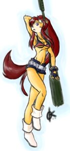 Rating: Safe Score: 0 Tags: 2007 alternate_species anthro bottomwear bra canid canine clothed clothing cosplay e621 female flame_bikini flame_pattern fox furrification gun hair hi_res kenfoxx mammal ranged_weapon red_hair rifle shorts simple_background skimpy sniper_rifle solo tail tengen_toppa_gurren_lagann tomboy underwear weapon white_background yoko_littner User: bunchy7s