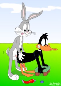 Rating: Explicit Score: 0 Tags: 2004 anal anal_sex anthro bent_over bird black_fur bugs_bunny bunny daffy_duck day doggy_style duck first_porn_of_character fur furry furry_only gay grey_fur grin looney_tunes male male_only mammal multiple_males no_humans nude outdoors penis rabbit rule34 sex side_view sir_drawalot soft_feathers tagme tongue tongue_out warner_brothers white_fur yaoi User: bunchy7s