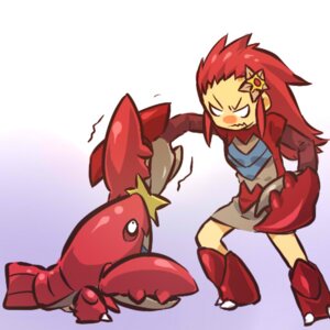 Rating: Safe Score: 0 Tags: 1:1 angry armor blue_body blue_exoskeleton blue_stripes boots carapace claws clothed clothing cosplay crawdaunt dress duo e621 exoskeleton female feral footwear fully_clothed generation_1_pokemon generation_3_pokemon hair hitec human looking_at_another mammal multicolored_body multicolored_exoskeleton nintendo nude pincers pokemon pokemon_(species) pokemon_trainer red_body red_exoskeleton red_hair shoes standing staryu striped_body striped_exoskeleton stripes tan_body tan_exoskeleton tan_skin User: bunchy7s