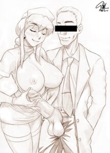 Rating: Explicit Score: 0 Tags: balls breasts condom doctor female human large_breasts male melkor_mancin monochrome nipples nurse penis rule34 sketch straight testicles User: bunchy7s