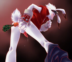 Rating: Explicit Score: 0 Tags: anal anal_fluids_on_food anal_fluids_on_object anal_penetration anthro anus blush bodily_fluids bottomless butt carrot carrot_dildo clothed clothing crying e621 erection eyewear food food_fetish food_in_ass food_insertion food_play fur genitals gloves goggles half-closed_eyes handwear improvised_dildo improvised_sex_toy inumania king_kazma lagomorph leporid looking_back low-angle_view male mammal narrowed_eyes penetration penis plant plant_in_anus rabbit red_eyes solo spread_butt spread_legs spreading summer_wars tears third-party_edit tongue vegetable white_body white_fur User: bunchy7s