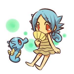 Rating: Safe Score: 0 Tags: 1:1 alternate_species blue_hair clothing cosplay dress duo e621 female feral generation_1_pokemon hair hitec horsea human humanized mammal nintendo pokemon pokemon_(species) red_eyes short_hair User: bunchy7s