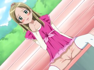 Rating: Explicit Score: 0 Tags: blush brown_hair censored clothing clown_(artist) female green_eyes long_hair minamino_kanade no_panties open_mouth outdoors precure pretty_cure public pussy rule34 solo spread_legs stockings suite_precure User: bunchy7s