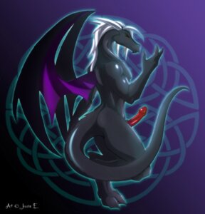 Rating: Explicit Score: 0 Tags: anthro biped claws dragon e621 erection feet genitals grey_body grey_scales hair long_hair looking_at_viewer male matypup membrane_(anatomy) membranous_wings mythological_creature mythological_scalie mythology nude penis purple_background red_eyes red_penis scales scalie simple_background smile solo standing tail white_hair wings User: bunchy7s