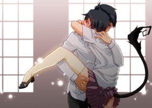Rating: Explicit Score: 0 Tags: ao_no_exorcist brother crossdressing femboy gay incest male male_only okumura_rin okumura_yukio rule34 school_uniform tail twincest twins yaoi User: bunchy7s