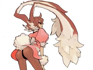 Rating: Questionable Score: 0 Tags: animal_humanoid anthro big_ears black_sclera brown_body brown_fur brown_hair butt clothed clothing e621 female fur generation_4_pokemon hair humanoid lagomorph long_ears looking_back lopunny mammal nintendo patepattey pokemon pokemon_(species) pokemon_humanoid pokemorph red_eyes short_hair solo tan_body tan_skin User: bunchy7s