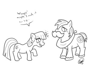 Rating: Safe Score: 0 Tags: 4:3 big_macintosh_(mlp) black_and_white dialogue duo e621 earth_pony english_text equid equine eye_contact facial_hair female feral friendship_is_magic fur hair hasbro horn horse looking_at_another magic male mammal manly monochrome mustache my_little_pony mythological_creature mythological_equine mythology oops pony quadruped simple_background standing tail text toony twilight_sparkle_(mlp) unicorn zephyrnereus User: bunchy7s