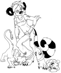 Rating: Safe Score: 0 Tags: alternative_fashion anthro bear black_and_white chival_(character) clothed clothing deathhawk e621 ear_piercing ear_tails facial_piercing female feral fish_hook giant_panda glamfur group hook hybrid kaku_q._spookaboo lemur lip_piercing looking_at_viewer mammal markings mohawk monochrome navel navel_piercing piercing plushie primate ring-tailed_lemur ring_(marking) ringed_tail sideburn_mohawk standing strepsirrhine striped_markings striped_tail stripes tail tail_markings zeriara zeriara_(character) User: bunchy7s Rating: Safe Score: 0 Tags: alternative_fashion anthro bear black_and_white chival_(character) clothed clothing deathhawk e621 ear_piercing ear_tails facial_piercing female feral fish_hook giant_panda glamfur group hook hybrid kaku_q._spookaboo lemur lip_piercing looking_at_viewer mammal markings mohawk monochrome navel navel_piercing piercing plushie primate ring-tailed_lemur ring_(marking) ringed_tail sideburn_mohawk standing strepsirrhine striped_markings striped_tail stripes tail tail_markings zeriara zeriara_(character) User: bunchy7s