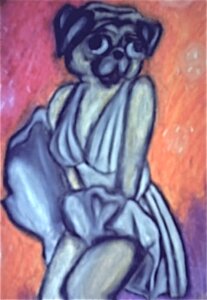 Rating: Safe Score: 0 Tags: anthro canid canine canis clothed clothing domestic_dog e621 female grandfathered_content humor mammal marilyn_monroe molosser pug rosiepoo_(artist) small_molosser solo the_seven_year_itch toy_dog what wind wind_lift User: bunchy7s