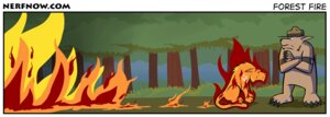 Rating: Safe Score: 0 Tags: ambiguous_gender angry anthro bear burning crossed_arms digital_media_(artwork) domestic_cat duo e621 elemental_creature english_text felid feline felis feral fire fire_creature forest full-length_portrait guilty mammal outside plant portrait quadruped tail text tree unimpressed unknown_artist url wood User: bunchy7s
