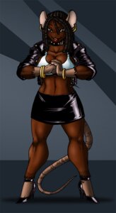 Rating: Safe Score: 0 Tags: 2012 ankle_strap_heels anthro big_breasts biped bottomwear bracelet breasts brown_body brown_eyes brown_fur brown_hair buckteeth clothed clothing collar crovirus cutout_heels dreadlocks e621 ear_piercing female footwear fur godiva_(wolfkidd) gold_(metal) gold_tooth hair hi_res high_heels jacket jewelry leather leather_bottomwear leather_clothing leather_jacket leather_skirt leather_topwear looking_at_viewer mammal midriff murid murine navel piercing prehensile_tail pumps rat rodent shirt shoes skirt smile solo tail tank_top teeth topwear wide_hips User: bunchy7s Rating: Safe Score: 0 Tags: 2012 ankle_strap_heels anthro big_breasts biped bottomwear bracelet breasts brown_body brown_eyes brown_fur brown_hair buckteeth clothed clothing collar crovirus cutout_heels dreadlocks e621 ear_piercing female footwear fur godiva_(wolfkidd) gold_(metal) gold_tooth hair hi_res high_heels jacket jewelry leather leather_bottomwear leather_clothing leather_jacket leather_skirt leather_topwear looking_at_viewer mammal midriff murid murine navel piercing prehensile_tail pumps rat rodent shirt shoes skirt smile solo tail tank_top teeth topwear wide_hips User: bunchy7s