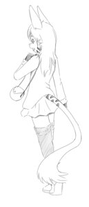 Rating: Questionable Score: 0 Tags: acchan_(arkaid) anthro arkaid biped black_and_white bottomwear clothed clothing crossdressing domestic_cat e621 felid feline felis femboy footwear fully_clothed fur furgonomics hair hybrid lagomorph legwear leporid male mammal monochrome open_mouth purse rabbit rear_view rodent shoes simple_background sketch skirt solo standing tail tail_through_skirt white_background User: bunchy7s