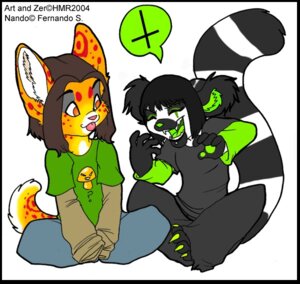 Rating: Safe Score: 0 Tags: 2004 alternative_fashion anthro black_hair bottomwear brown_hair canid canine clothing duo e621 female glamfur goth hair lemur long_hair male mammal orange_eyes pants primate ring-tailed_lemur shirt simple_background strepsirrhine tail topwear white_background zeriara zeriara_(character) User: bunchy7s Rating: Safe Score: 0 Tags: 2004 alternative_fashion anthro black_hair bottomwear brown_hair canid canine clothing duo e621 female glamfur goth hair lemur long_hair male mammal orange_eyes pants primate ring-tailed_lemur shirt simple_background strepsirrhine tail topwear white_background zeriara zeriara_(character) User: bunchy7s