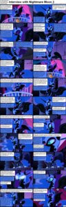 Rating: Safe Score: 0 Tags: absurd_res celestias_servant_interview comic e621 english_text female feral friendship_is_magic hasbro hi_res interview looking_at_viewer my_little_pony nightmare_moon_(mlp) quadruped solo text User: bunchy7s