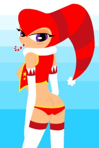 Rating: Explicit Score: 0 Tags: 2009 aliasing artist_request ass beige_skin blush breasts candy candy_cane christmas christmas_nights clothes color female female_only flat_colors food lineless looking_back nightmaren nights nights_into_dreams open_clothes open_eyes panties purple_eyes rule34 rule_63 simple_background solo standing unknown_artist vest User: bunchy7s