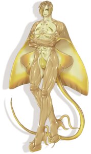 Rating: Questionable Score: 0 Tags: anthro aquatic e621 fish jyoka kemono male ray_(fish) scalie simple_background singray solo stingray tail white_background yellow_body yellow_skin User: bunchy7s
