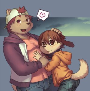 Rating: Safe Score: 0 Tags: adolescent anthro bottomwear canid canine canis clothed clothing domestic_dog duo e621 fully_clothed furgonomics hat headgear headwear heart_symbol hutoumei male mammal open_mouth overweight pants shirt simple_background slightly_chubby tail toony topwear young young_anthro User: bunchy7s Rating: Safe Score: 0 Tags: adolescent anthro bottomwear canid canine canis clothed clothing domestic_dog duo e621 fully_clothed furgonomics hat headgear headwear heart_symbol hutoumei male mammal open_mouth overweight pants shirt simple_background slightly_chubby tail toony topwear young young_anthro User: bunchy7s