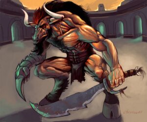 Rating: Safe Score: 0 Tags: 6:5 anthro beard belt body_hair bottomwear bovid bovine chest_hair clothing e621 european_mythology facial_hair gladiator gloves greek_mythology hair handwear hooves horn loincloth male mammal melee_weapon minotaur muscular muscular_anthro muscular_male mythology orgo red_eyes red_hair solo sword teeth vein warrior weapon User: bunchy7s Rating: Safe Score: 0 Tags: 6:5 anthro beard belt body_hair bottomwear bovid bovine chest_hair clothing e621 european_mythology facial_hair gladiator gloves greek_mythology hair handwear hooves horn loincloth male mammal melee_weapon minotaur muscular muscular_anthro muscular_male mythology orgo red_eyes red_hair solo sword teeth vein warrior weapon User: bunchy7s