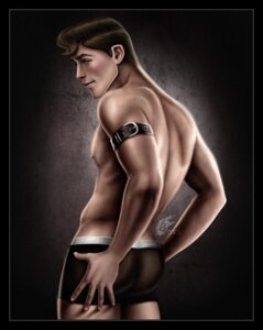 Rating: Questionable Score: 0 Tags: 1boy adult_boy ass back back_muscles back_view belt brown_background brown_hair caucasian caucasian_male color disney disney_prince human human_only kawena light_skin male male_focus male_only muscles muscular muscular_male nipples pompadour pose posing prince prince_phillip royalty rule34 sidepec sleeping_beauty_(1959_film) solo solo_focus solo_male standing underwear underwear_only User: bunchy7s