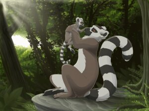 Rating: Safe Score: 0 Tags: 2006 4:3 ambiguous_gender carrying_another child duo e621 feet feral forest fur hibbary jungle lemur mammal nature outside parent_(lore) parent_and_child_(lore) plant prehensile_feet primate ring-tailed_lemur rock size_difference smile strepsirrhine toes tree young young_feral User: bunchy7s