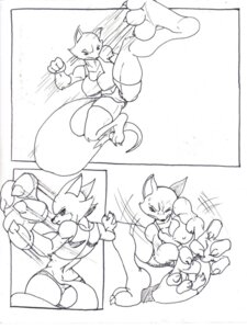 Rating: Questionable Score: 0 Tags: 3_toes anthro barefoot black_and_white brutal_paws_of_fury canid canine claws clothing comic e621 feet female fox foxy_roxy hi_res mammal monochrome nipple_outline pawsman pen_(artwork) plantigrade shirt soles solo tail tank_top toes topwear traditional_media_(artwork) User: bunchy7s