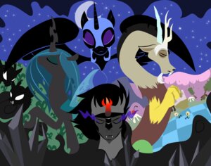 Rating: Safe Score: 0 Tags: 2013 antlers armor arthropod changeling_(mlp) chimera crown crystal discord_(mlp) draconequus e621 equid equine eye_mist eyes_closed fangs feathered_wings feathers female feral friendship_is_magic green_hair group hair hasbro headgear helmet hole_(anatomy) horn jadedjynx king_sombra_(mlp) long_hair male mammal moon my_little_pony mythological_creature mythological_equine mythology night nightmare_moon_(mlp) outside queen_chrysalis_(mlp) sky star starry_sky teeth unicorn winged_unicorn wings User: bunchy7s