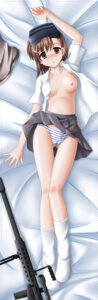 Rating: Questionable Score: 0 Tags: 00s 1girls 2009 ass_visible_through_thighs blush breasts brown_eyes brown_hair cameltoe clone dakimakura empty_eyes female female_only final_(artist) footwear full_body gluteal_fold gun head_mounted_display kneehighs long_image loose_socks misaka_imouto open_clothes open_shirt panties pussy rifle rule34 school_uniform schoolgirl shirt short_hair skirt skirt_lift sniper_rifle socks solo striped striped_panties tall_image teenage_female teenager thigh_gap thighs to_aru_kagaku_no_railgun to_aru_majutsu_no_index tokiwadai_school_uniform underwear weapon white_socks young User: bunchy7s