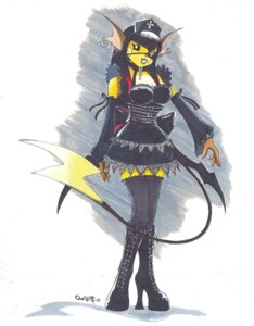Rating: Safe Score: 0 Tags: 2010 5_fingers alternative_fashion anthro anthrofied biped black_clothing black_sclera boots breasts cleavage clothed clothing corset dress e621 ear_piercing ero_lolita eye_patch eyelashes eyewear female fingers footwear generation_1_pokemon ghstkatt goth gothic_lolita headgear headwear high_heeled_boots high_heels j-fashion jewelry legwear lingerie lolita_(fashion) mammal nintendo open_mouth piercing platform_footwear platform_heels pokemon pokemon_(species) pokemorph raichu ribbons rodent shoes signature simple_background solo standing stockings tail thigh_highs topwear white_background User: bunchy7s