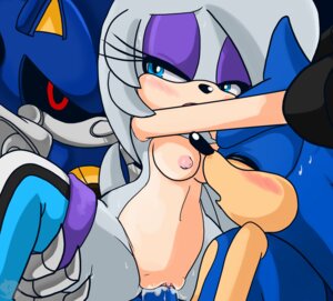 Rating: Explicit Score: 0 Tags: anthro big_eyes big_head black_sclera blue_body blue_eyes blue_fur bodily_fluids breasts canon_x_oc clitoris clothing cum cum_in_vagina cum_inside e621 eulipotyphlan eyes_closed fan_character female fur genital_fluids genitals grey_body group group_sex half-closed_eyes hedgehog legwear machine male male/female mammal metal_sonic moan narrowed_eyes nipples open_mouth penetration penis red_eyes robot scarletopalite sega sex smaller_version_at_source sonic_the_hedgehog sonic_the_hedgehog_(series) stockings sweat thigh_highs threesome toony trio vaginal venus_the_hedgehog vulva wide_hips User: bunchy7s