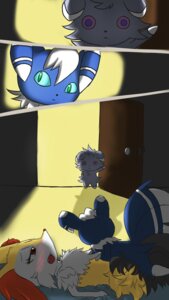 Rating: Explicit Score: 0 Tags: 2013 2_tails ambiguous_gender anthro bedding black_body black_fur blue_body blue_fur blush braixen canid canine caught_in_the_act comic digital_media_(artwork) door e621 espurr eyelashes fangs felid female fur generation_6_pokemon green_eyes grey_body grey_fur group hair hi_res humor inner_ear_fluff inside male male/female mammal meowstic meowstic_(male) multi_tail nintendo open_mouth orange_body orange_fur pokemon pokemon_(species) pupils red_eyes sex signature slit_pupils standing stare tail teeth tuft unknownlifeform walk-in white_body white_fur white_hair yellow_body yellow_fur User: bunchy7s