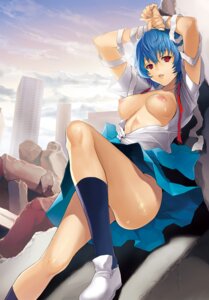 Rating: Explicit Score: 0 Tags: 1girls bandage bandages blue_hair breasts building clothes clothing cloud female female_only footwear hair highres joe_sage kneehighs large_breasts neon_genesis_evangelion nipples open_clothes open_shirt posing red_eyes rei_ayanami rubble rule34 sage_joh school_uniform shirt shoes short_hair skirt sky socks solo User: bunchy7s