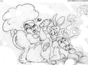 Rating: Questionable Score: 0 Tags: battery black_and_white carrot duo duracell duracell_bunny e621 female food lagomorph leporid male mammal monochrome plant rabbit sketch slb vegetable User: bunchy7s